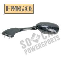 Emgo - Emgo OEM Style Mirror - Carbon Fiber - Left - 20-80514 - Image 2