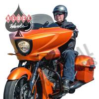 Klock Werks - Klock Werks Flare Non-Vented Windshield - Tint - KW05-01-0542-T - Image 2