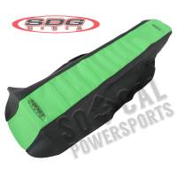SDG - SDG 9 Pleat Gripper Seat Cover - Green/Black - 96336GK - Image 2