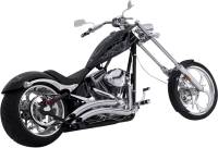 Vance & Hines - Vance & Hines Big Radius 2-Into-2 Exhaust System - Chrome - 26037 - Image 1