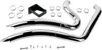 Vance & Hines - Vance & Hines Big Radius 2-Into-2 Exhaust System - Chrome - 26037 - Image 2