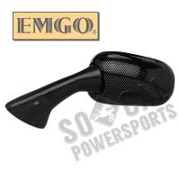 Emgo - Emgo OEM Style Mirror - Carbon Fiber Finish - Left - 20-87092 - Image 2