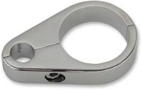 Drag Specialties - Drag Specialties Chrome Die-Cast Cable Guide - Clutch Cable Clamp 1 1/4in. - 11-0055-SC1 - Image 1