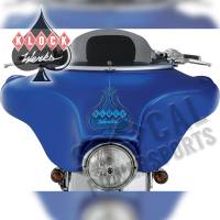 Klock Werks - Klock Werks 6.5in. Flare Windshield - Dark Smoke - KWW-01-0199 - Image 2