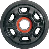Parts Unlimited - Parts Unlimited Idler Wheel - 130mm x 1in. (No Insert) - Black - R0130F-2 001E - Image 1