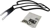 Motherwell - Motherwell 7in. Solo Luggage Rack for Indian - Black - MWL-610-GB - Image 1