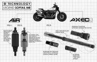 Legends - Legends AXEO43 Inverted High-Performance Front Suspension System - 0414-0589 - Image 2