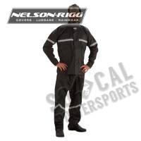 Nelson-Rigg - Nelson-Rigg SR-6000 StormRider 2-Piece Rain Suit - SR-6000-BLK-02M - Black - Medium - Image 2