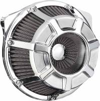 Arlen Ness - Arlen Ness Inverted Series Air Cleaner Kit - Bevelled - Chrome - 18-932 - Image 1