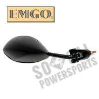 Emgo - Emgo OEM Replacement Mirror - Black - Left - 20-43062 - Image 2