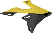 Polisport - Polisport Radiator Shroud - Black/Yellow - 8421100001 - Image 1