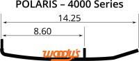 Woodys - Woodys SnoCross/Trail Flat-Top Wear Bars for Mini-Sled - 4in. Turning Carbide - SXP-4000 - Image 2