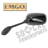 Emgo - Emgo OEM Style Mirror - Carbon Fiber - Left - 20-80544 - Image 2