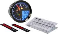 Koso North America - Koso North America LCD Color Change Speedo And Tachometer - Black Bezel - BA051211 - Image 2