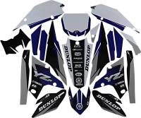 DCOR - DCOR COR 9 Yamaha Complete Graphics Kit - White - 20-50-472 - Image 1