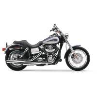 Cobra - Cobra 3in. Slashcut Slip-On Mufflers - Chrome - 6005 - Image 1