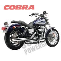 Cobra - Cobra 3in. Slashcut Slip-On Mufflers - Chrome - 6005 - Image 2