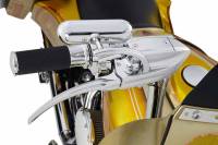 Arlen Ness - Arlen Ness Fusion Series Grips - Smooth - Chrome - 07-320 - Image 2