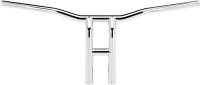 Biltwell Inc. - Biltwell Inc. 1in. Throttle-By-Wire Tyson XL Pullback 12in. Handlebar - Chrome - 6262-1055 - Image 1