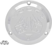 Joker Machine - Joker Machine Billet Derby Cover - Lucky 7 Chrome - 921017L - Image 2