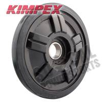 Kimpex - Kimpex Colored Idler Wheel - 180mm x 20mm - Black - 04118020 - Image 1
