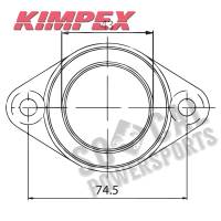 Kimpex - Kimpex Carburetor Adapter Mounting Flange - 07-105-01 - Image 2