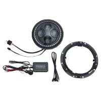 Kuryakyn - Kuryakyn Orbit Prism+ 7in. L.E.D. Headlight - 2478 - Image 1