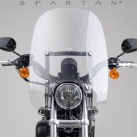 National Cycle - National Cycle Spartan Windshield - 18.50in - Clear - N21202 - Image 1