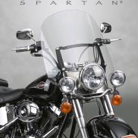 National Cycle - National Cycle Spartan Windshield - 18.50in - Clear - N21200 - Image 1