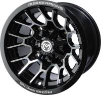 Moose Utility - Moose Utility 24X ATV/UTV Front Wheel - 12x7 - 4/136 - 4+3 - Black - 24127136GBMF4 - Image 2