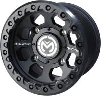 Moose Utility - Moose Utility 423X ATV/UTV Rear Wheel - 12x7 - 4/136 - 4+3 - Black - 23MO128136SB4 - Image 2