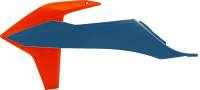 Acerbis - Acerbis Radiator Shroud - Orange/Blue - 2726517302 - Image 1