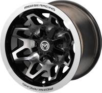 Moose Utility - Moose Utility 416X Wheel- 12x7 - 4+3 Offset - 4/156 - Machined/Black - 416M127156GBMF4 - Image 1