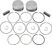 J.E. Pistons - J.E. Pistons M8 Piston Kit - 0.143in. Oversize to 4.080in., 11.0:1 Compression - 370244 - Image 1