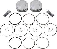 J.E. Pistons - J.E. Pistons M8 Piston Kit - 0.004in. Oversize to 4.020in., 11.0:1 Compression - 370248 - Image 1