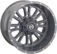 Moose Utility - Moose Utility 399X Wheel - 12x7 - 4+3 Offset - 4/110 - Gray - 399MO127110KG4 - Image 2