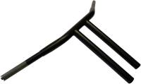 Drag Specialties - Drag Specialties 1-1/4in. Buffalo T-Bar - 12in. - Flat Black - 0601-3509 - Image 1