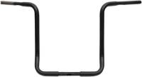 Drag Specialties - Drag Specialties 1-1/4in. Buffalo Touring Ape Hanger Handlebar - 17in. - Flat Black - 0601-4265 - Image 1