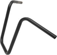 Drag Specialties - Drag Specialties 1in. Narrow Ape Hanger Handlebar - 14in. - Flat Black - 0601-4199 - Image 2