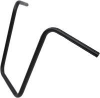 Drag Specialties - Drag Specialties 1in. Ape Hanger Handlebar - 18in. - Flat Black - 0601-4214 - Image 2