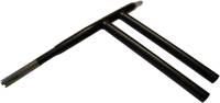 Drag Specialties - Drag Specialties 1-1/4in. Buffalo T-Bar - 14in. - Flat Black - 0601-3510 - Image 1