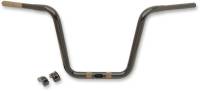 Drag Specialties - Drag Specialties 1-1/4in. Ape Hanger Touring Handlebar - 12in. - Gloss Black - 0601-3857 - Image 1