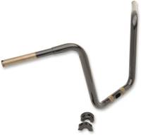 Drag Specialties - Drag Specialties 1-1/4in. Ape Hanger Touring Handlebar - 12in. - Gloss Black - 0601-3857 - Image 2
