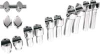 Drag Specialties - Drag Specialties 1-1/2in. Big Buffalo Riser - 4in. Tall - Chrome - 0602-0468 - Image 2