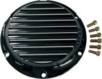 Joker Machine - Joker Machine Billet Derby Cover - Finned Black Anodized - 10-690B - Image 2