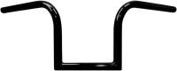 LA Choppers - LA Choppers 1in. Old School Bourbon Ape Hanger Handlebar - 8in. - Black Powdercoat - LA-7381-08B - Image 1