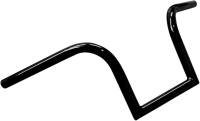 LA Choppers - LA Choppers 1in. Old School Bourbon Ape Hanger Handlebar - 8in. - Black Powdercoat - LA-7381-08B - Image 2