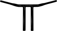 Drag Specialties - Drag Specialties 1-1/4in. Buffalo T-Bar w/ Straight Risers - 10in. - Black - 0601-2264 - Image 1