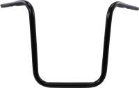 LA Choppers - LA Choppers 1-1/4in. Hefty Ape Hanger Handlebar - 18in. - Black Powdercoat - LA-7312-18B - Image 1