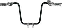 LA Choppers - LA Choppers 1-1/4in. Hefty Ape Hanger Handlebar - 18in. - Black Powdercoat - LA-7312-18B - Image 2